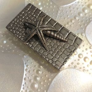Pewter trinket box